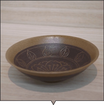 sake cup with Echizen thin petroglyph-SAKURA